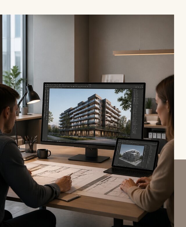 3D визуализация архитектуры и объектов строительства в Обнинске