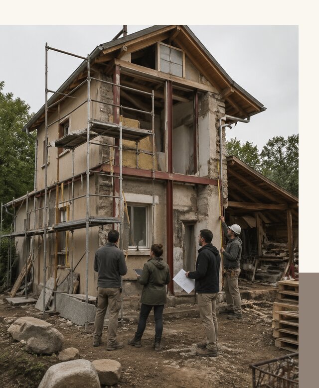 Реконструкция загородного дома под ключ в Обнинске от бюро
