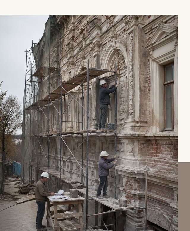 Реставрация объектов культурного наследия под ключ в Обнинске